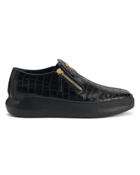 Giuseppe Zanotti CONLEY ZIP Slip-on Black