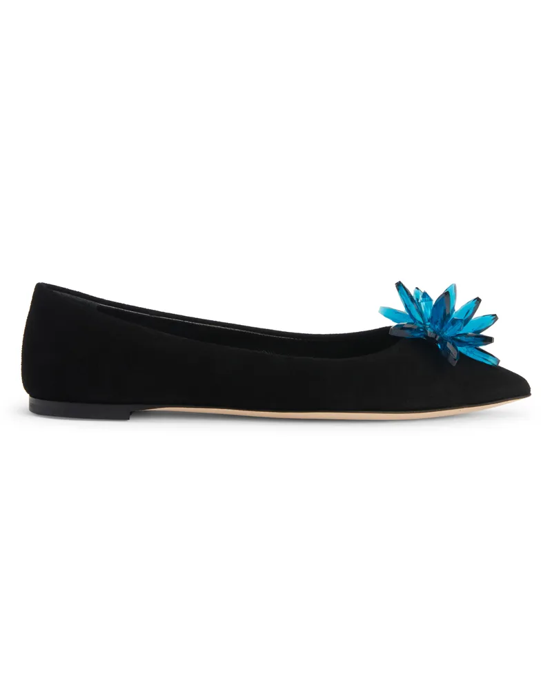 Giuseppe Zanotti VALLIEE Ballerinas Black
