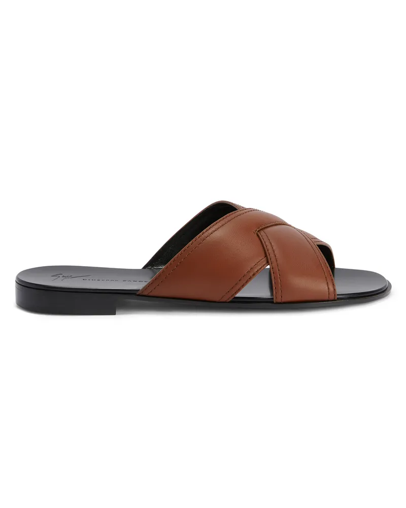 Giuseppe Zanotti FLAVIO Flats Brown