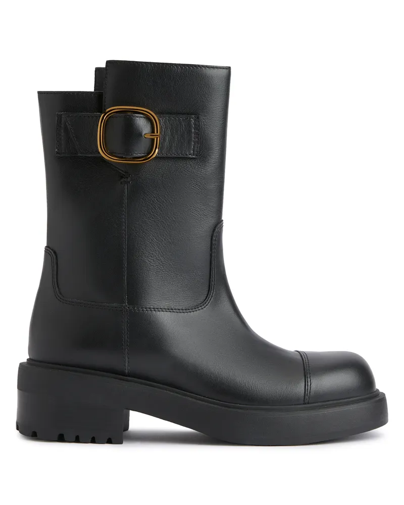 Giuseppe Zanotti LORI BUCKLE Boots Black