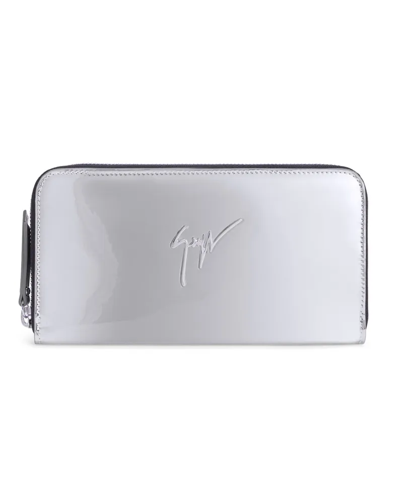 Giuseppe Zanotti PAULA Wallets Silver