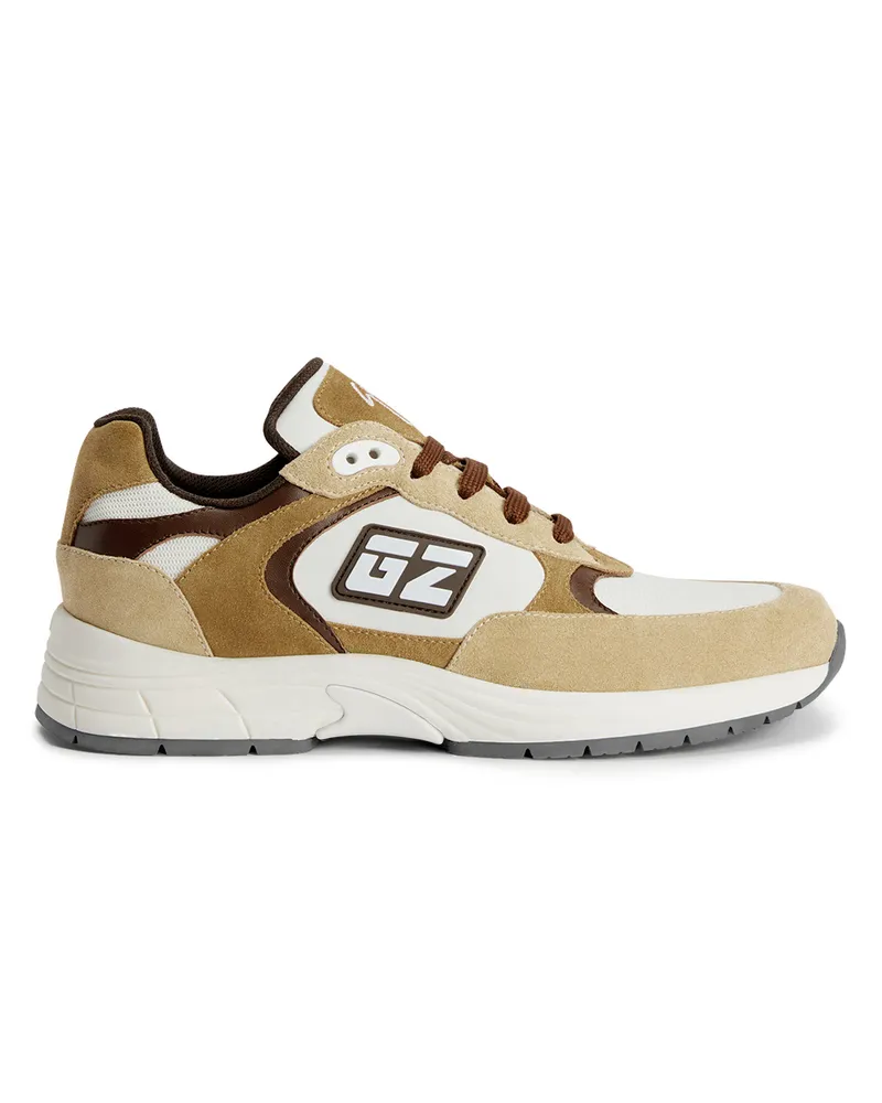 Giuseppe Zanotti NEW GZ RUNNER Low-top sneakers Beige