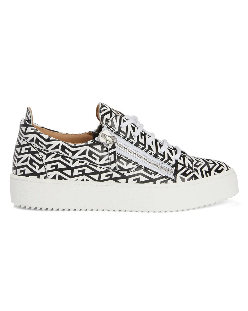 Giuseppe Zanotti GAIL MONOGRAM Low-top sneakers Multicolor