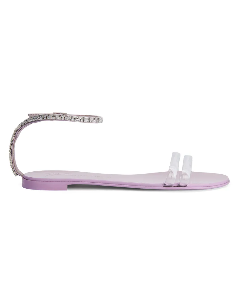 Giuseppe Zanotti AGATHE PLEXI Flats Pink