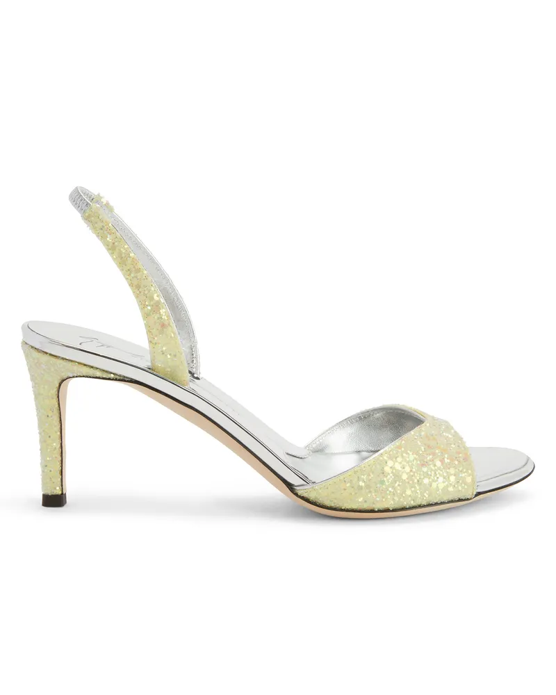 Giuseppe Zanotti LILIBETH GLITTER Sandals Yellow
