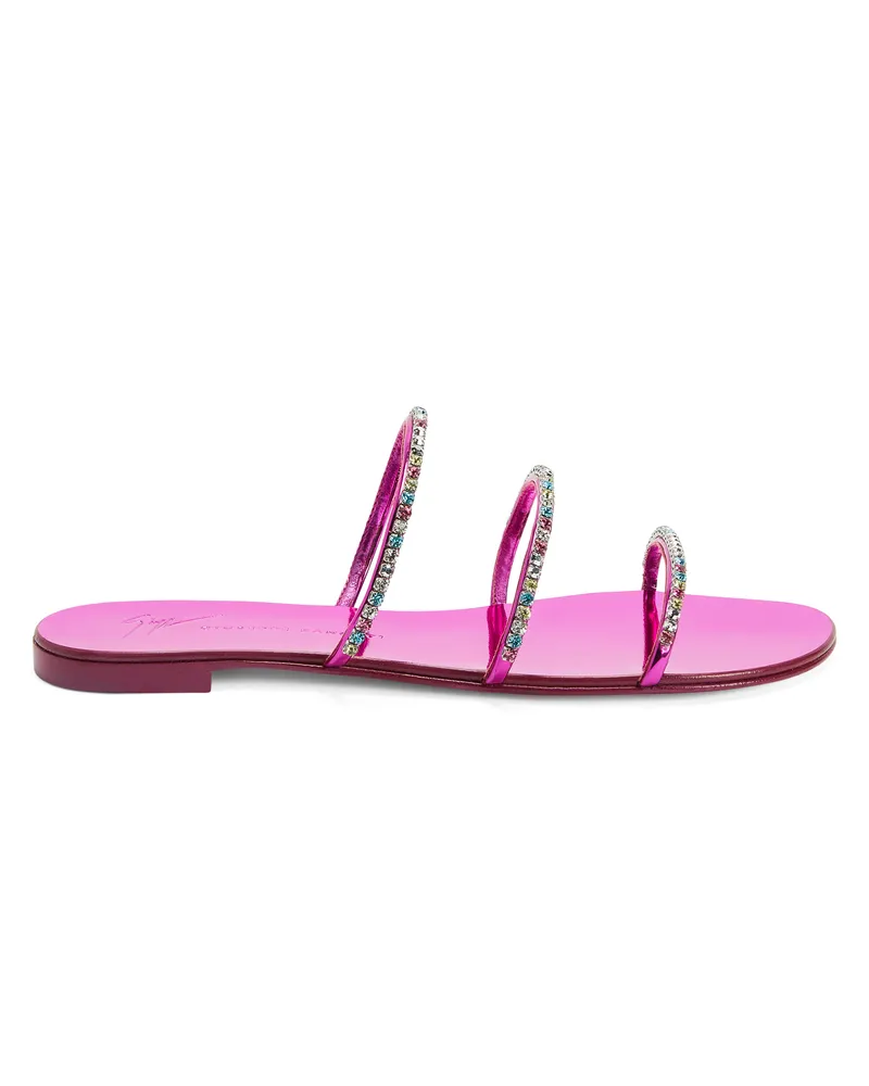 Giuseppe Zanotti DARK COLORFUL Flats Fucsia
