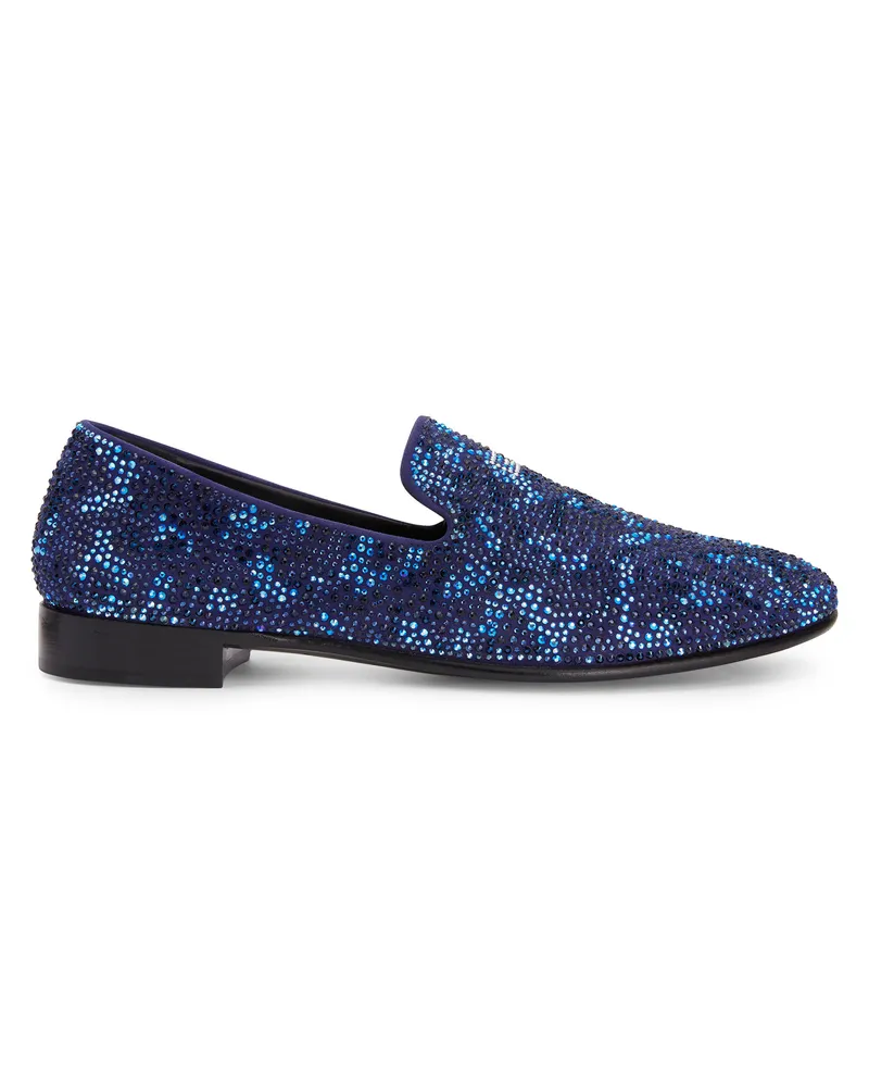 Giuseppe Zanotti LEWIS STARLIGHT Loafers Blue