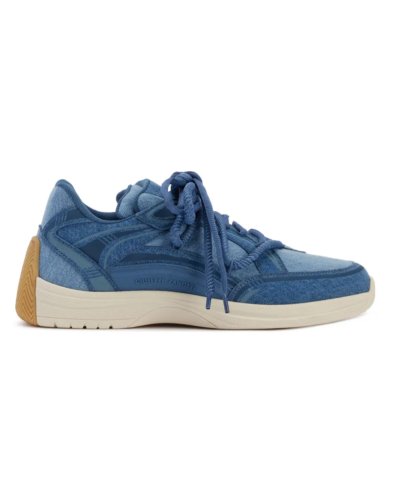 Giuseppe Zanotti GZ-TRAIL Low-top sneakers Blue