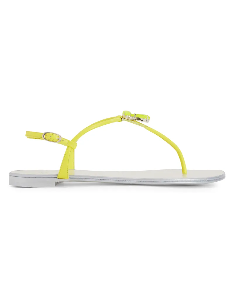 Giuseppe Zanotti SYBELLA Flip-Flops Yellow