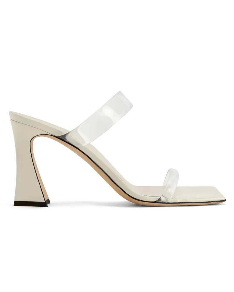 Giuseppe Zanotti FLAMINIA PLEXI Sandals Beige