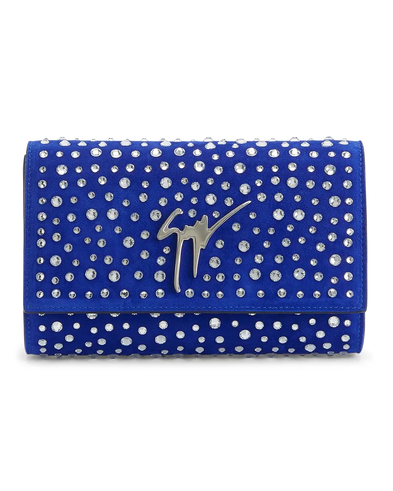 Giuseppe Zanotti CLEOPATRA DIAMOND Clutches Blue