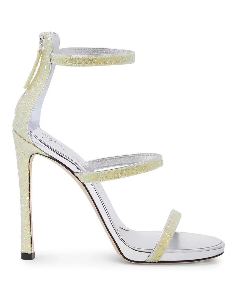 Giuseppe Zanotti HARMONY GLITTER Sandals Yellow