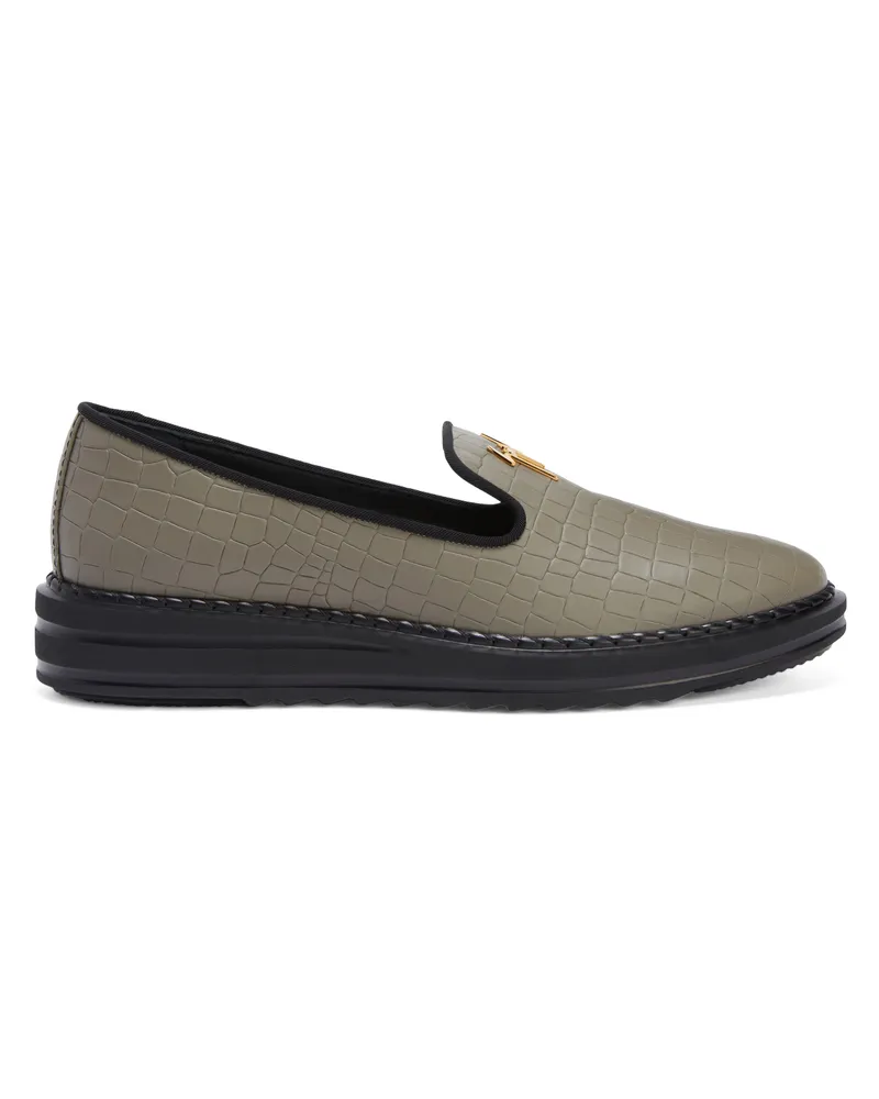 Giuseppe Zanotti TIM Loafers Grey