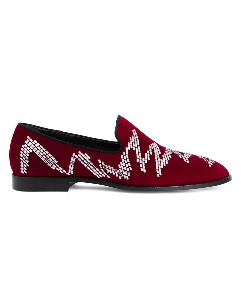 Giuseppe Zanotti JARETH SHAKE Loafers Red