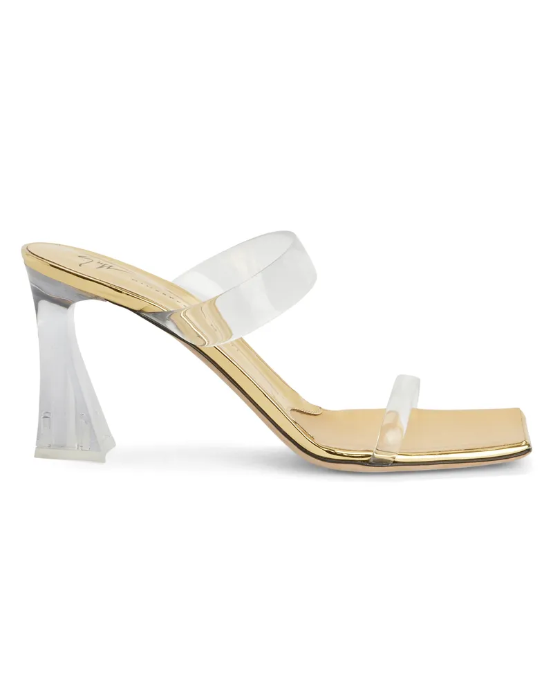 Giuseppe Zanotti FLAMINIA PLEXI Sandalen Gold