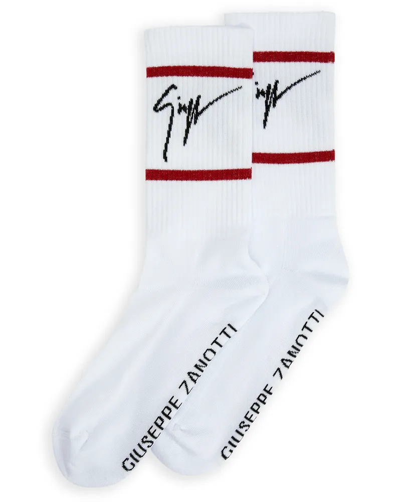 Giuseppe Zanotti GZ-SOCKS Socks White