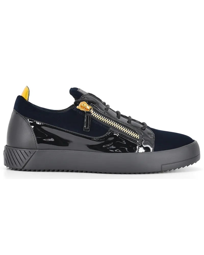Giuseppe Zanotti FRANKIE  Low-top sneakers Blue