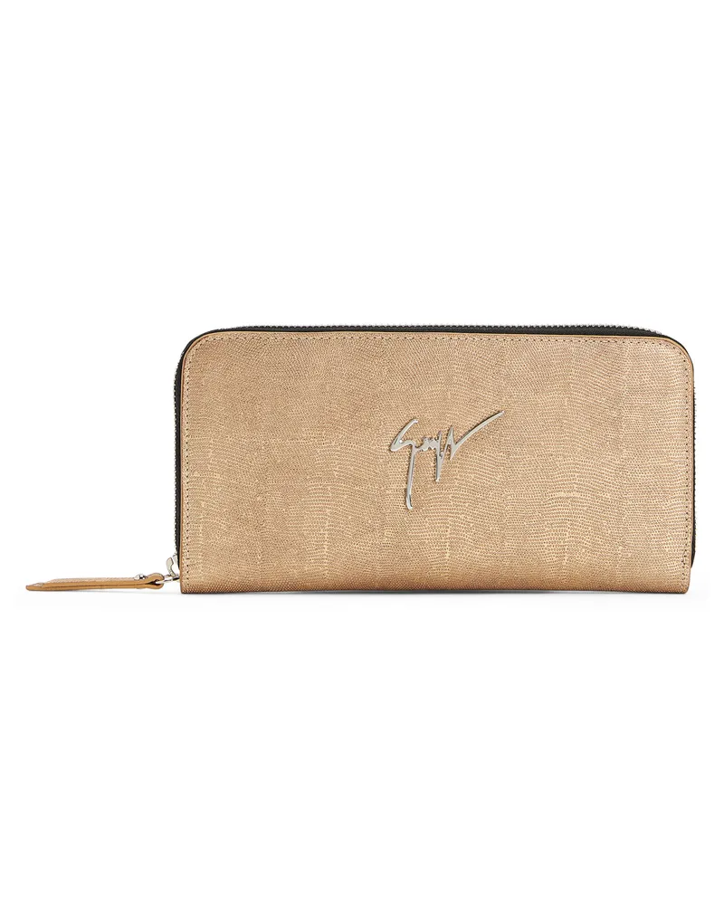 Giuseppe Zanotti CHARLOTTE Wallets Gold