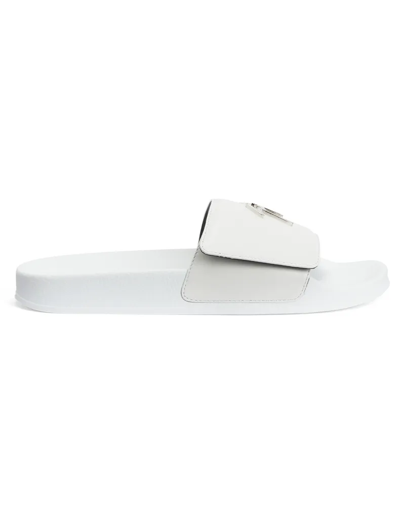 Giuseppe Zanotti NEW BRETT Slides White