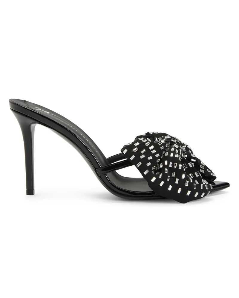 Giuseppe Zanotti INTRIIGO ALEXANDRINE Sandals Black