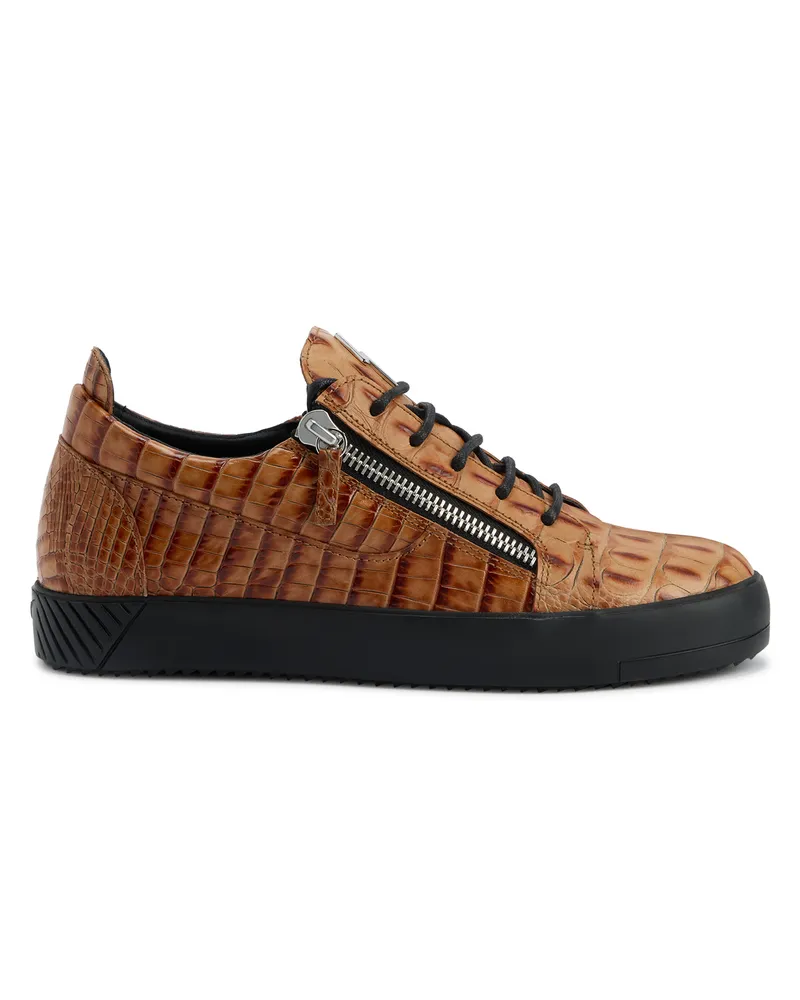 Giuseppe Zanotti FRANKIE Low-top sneakers Brown
