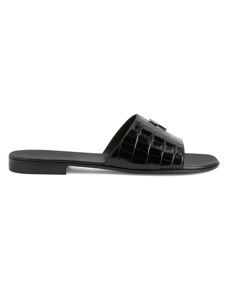 Giuseppe Zanotti DARRIN FLASH Sandals Black