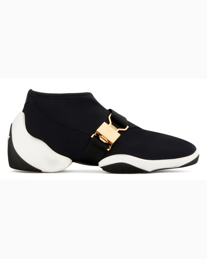 Giuseppe Zanotti BUCKLE JUMP Mid top sneakers Black