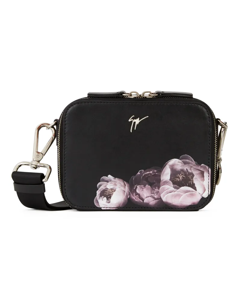 Giuseppe Zanotti FOREVER BLOOM Belt packs Black