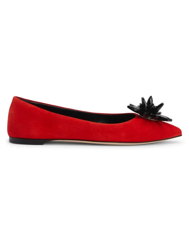 Giuseppe Zanotti VALLIEE Flats Orange