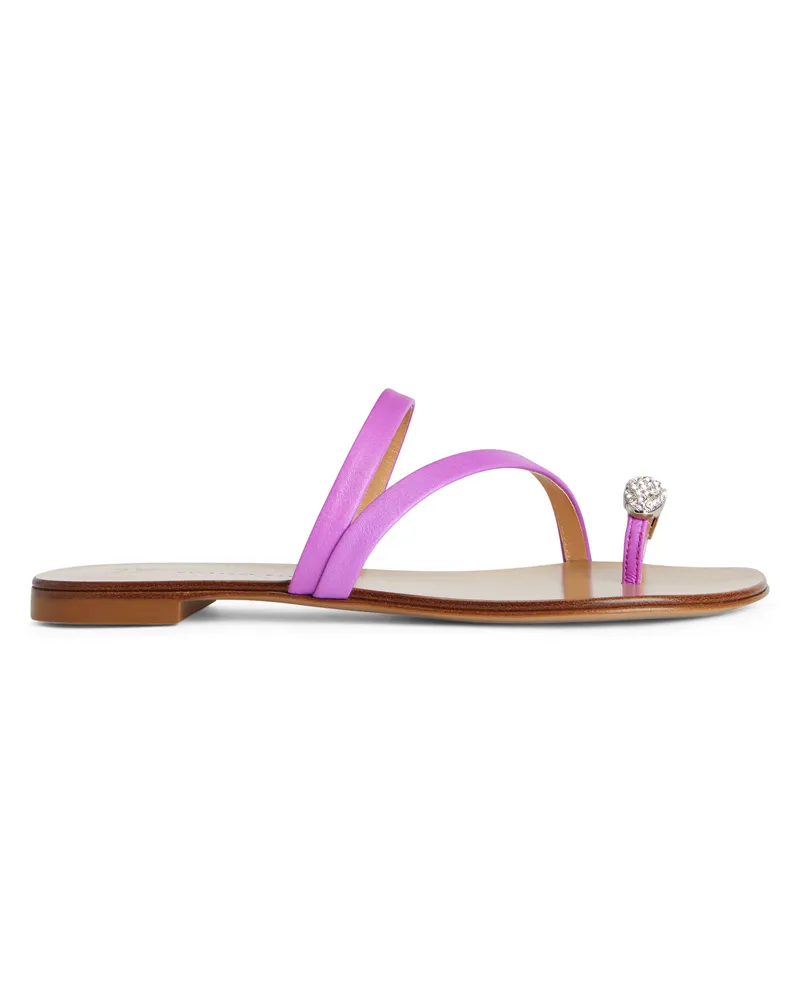 Giuseppe Zanotti HILLARY RING Flats Violet