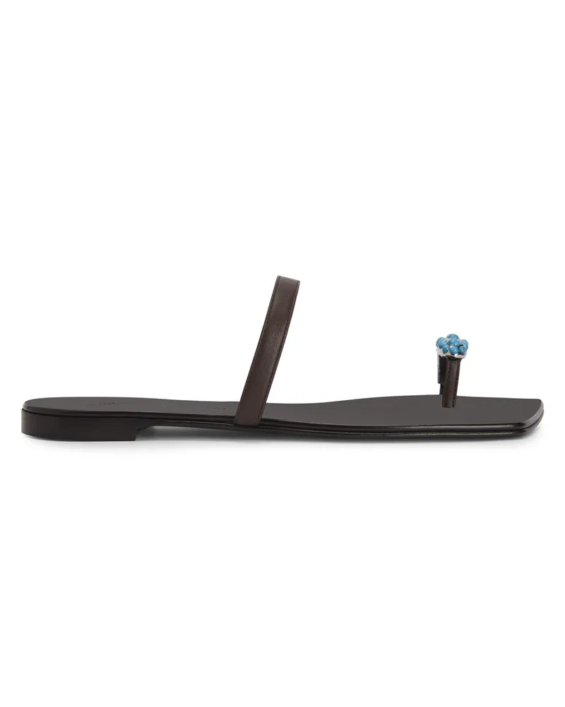 Giuseppe Zanotti ALCHEMISIA RING Flats Brown