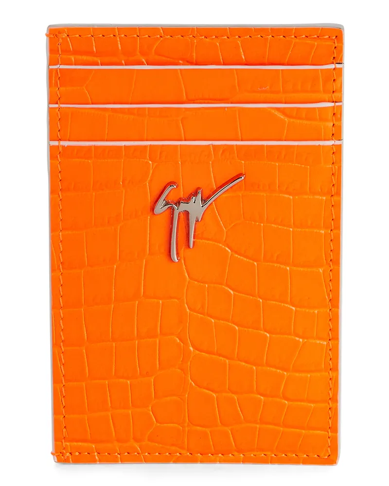 Giuseppe Zanotti ALBERT Wallets Orange