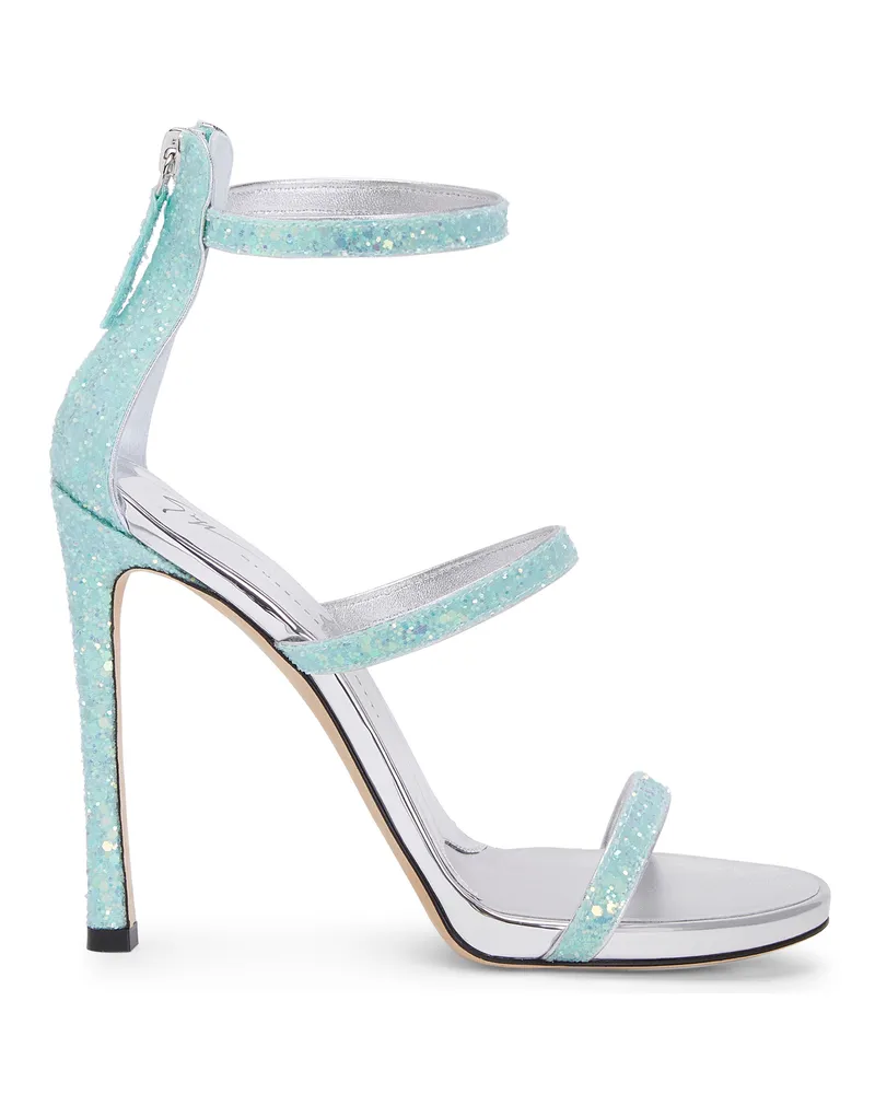 Giuseppe Zanotti HARMONY GLITTER Sandals Green