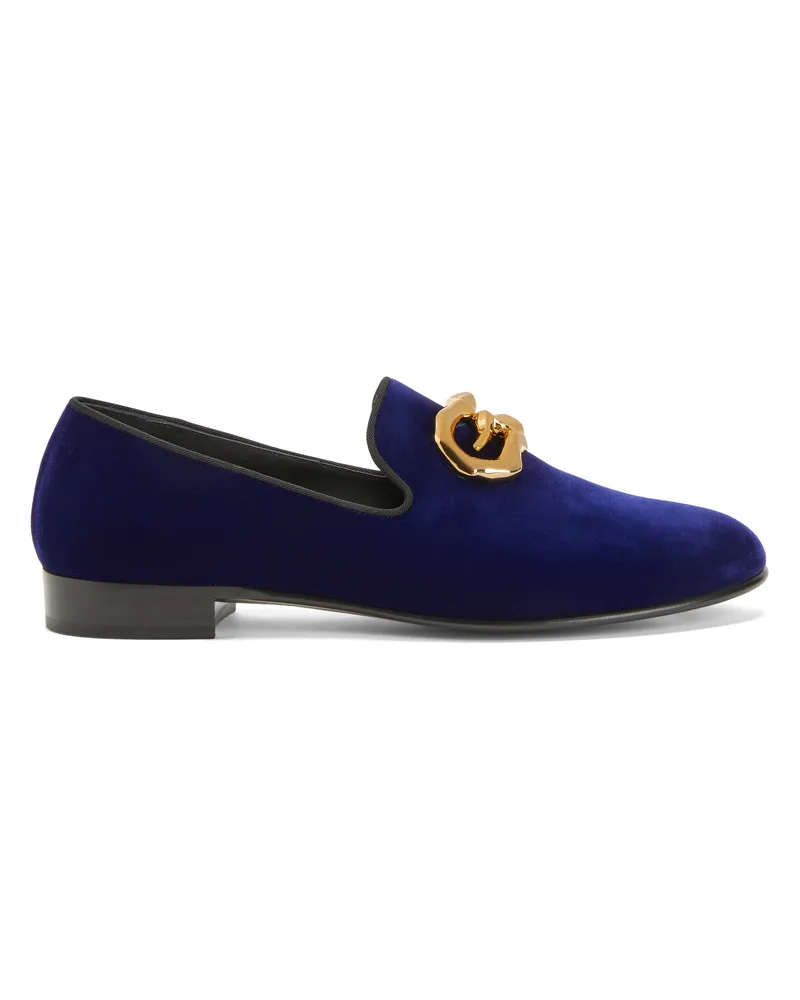 Giuseppe Zanotti LEOPOLDINO Loafers Blue