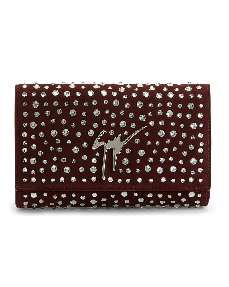 Giuseppe Zanotti CLEOPATRA DIAMOND Clutches Bordeaux