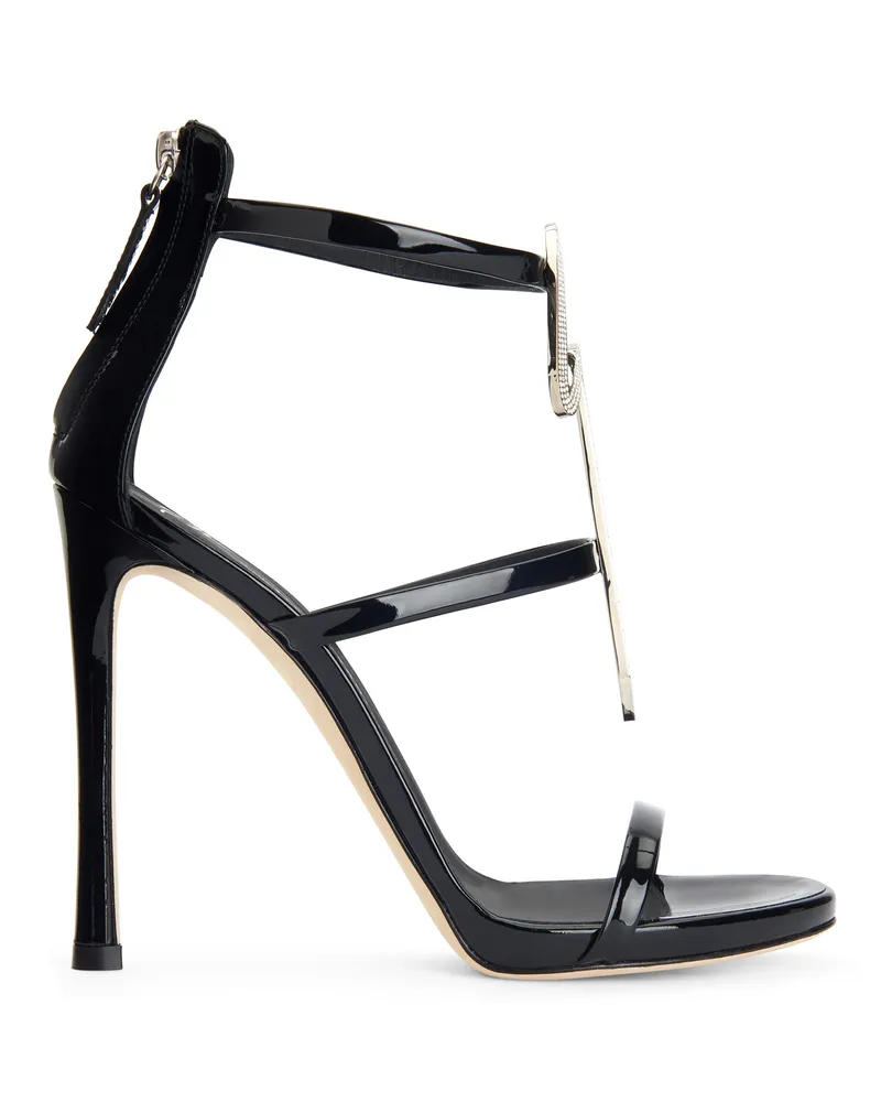 Giuseppe Zanotti HARMONY G CRYSTAL Sandals Black