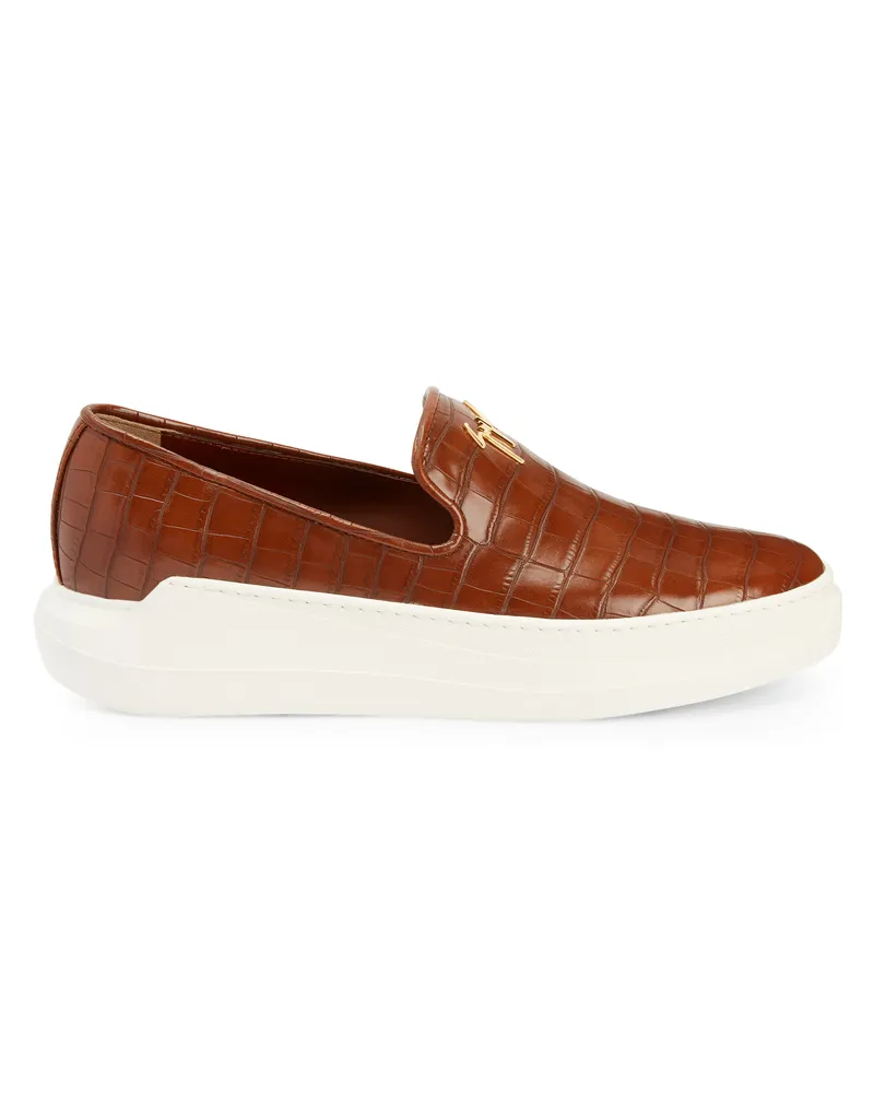 Giuseppe Zanotti CONLEY ZIP Slip-on Brown