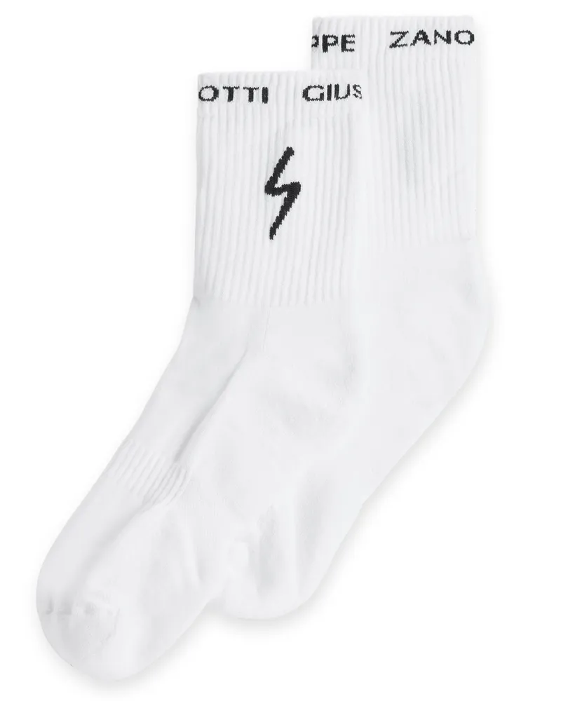 Giuseppe Zanotti GZ-SOCKS Socks White