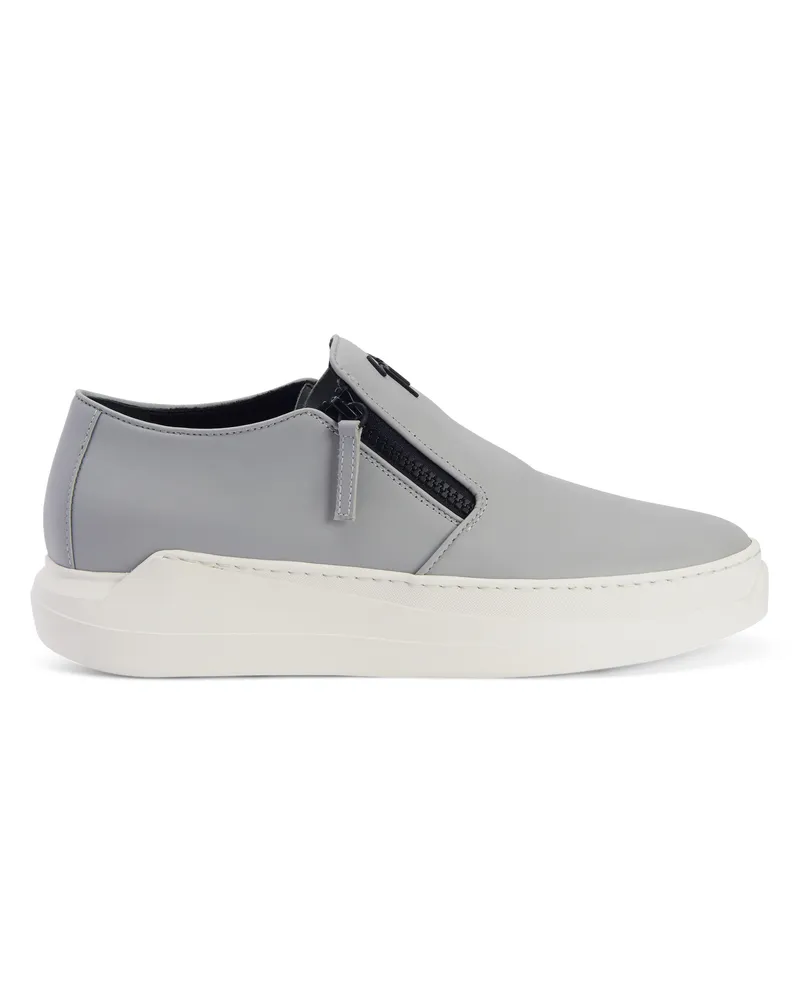 Giuseppe Zanotti CONLEY ZIP Slip-on Grey