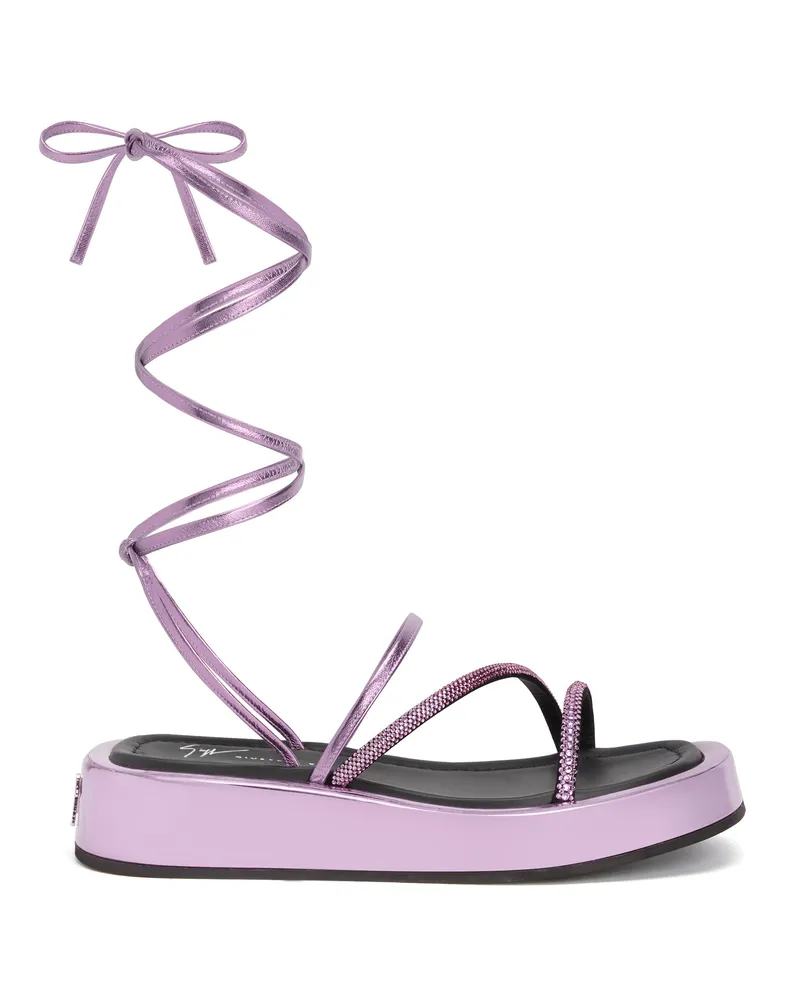 Giuseppe Zanotti MELBURNE LACES Sandals Pink