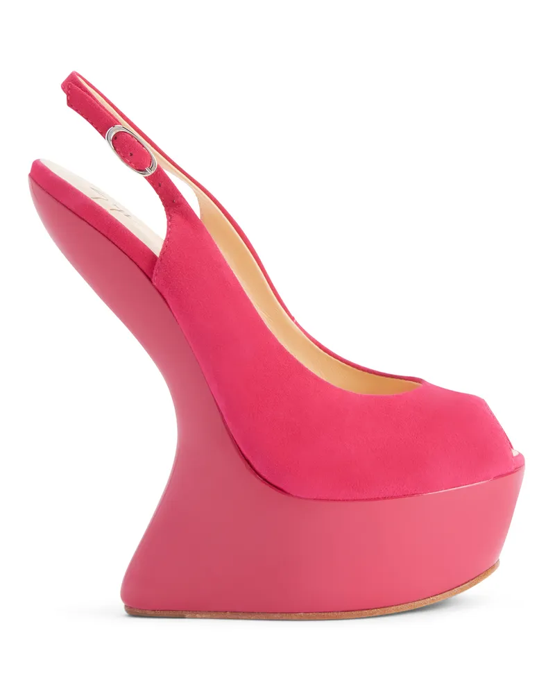 Giuseppe Zanotti CURVE JEM Wedges Red