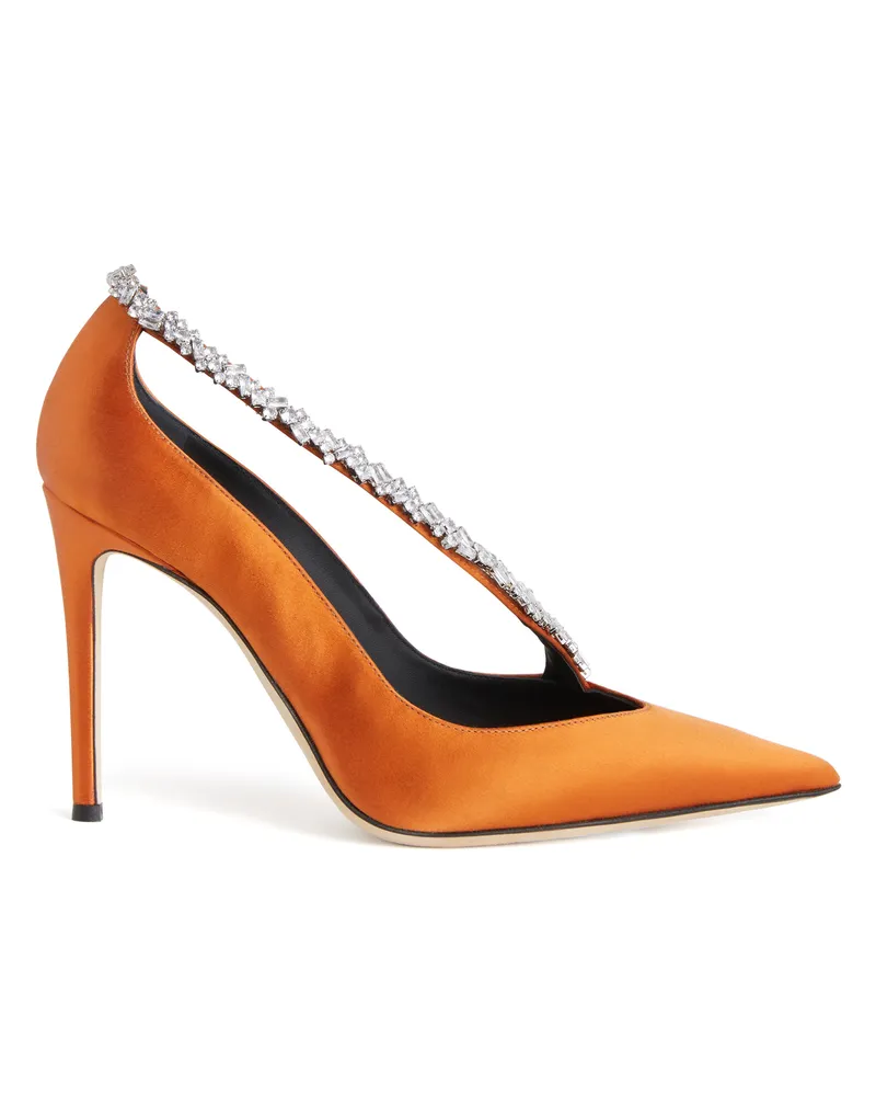Giuseppe Zanotti FILIPA CRYSTAL Pumps Orange