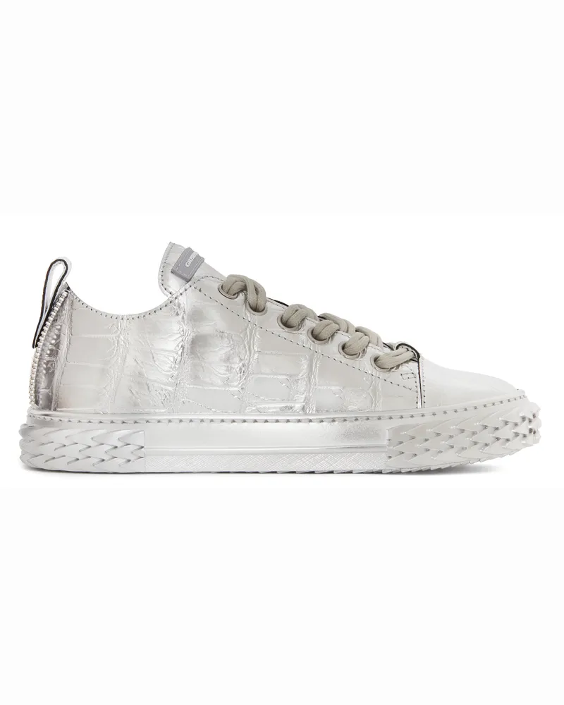 Giuseppe Zanotti BLABBER Low-top sneakers Silver