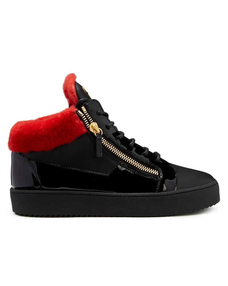 Giuseppe Zanotti KRISS WINTER Mid top sneakers Black