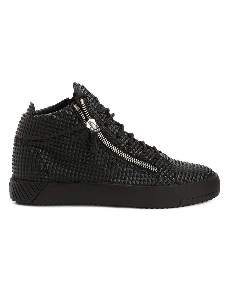 Giuseppe Zanotti THE MANHATTAN Mid top sneakers Black