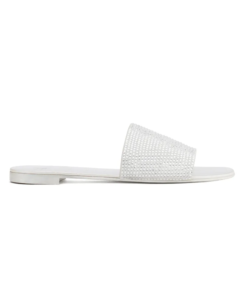 Giuseppe Zanotti ADELIA Flats Silver