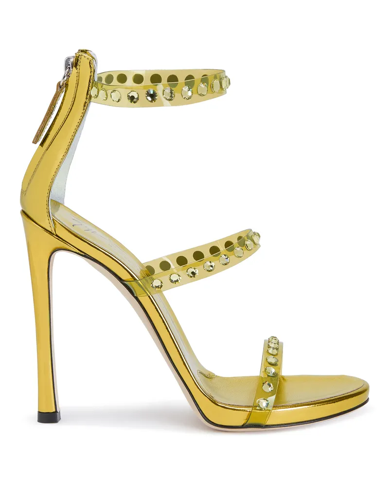 Giuseppe Zanotti HARMONY  SHINE Sandals Yellow