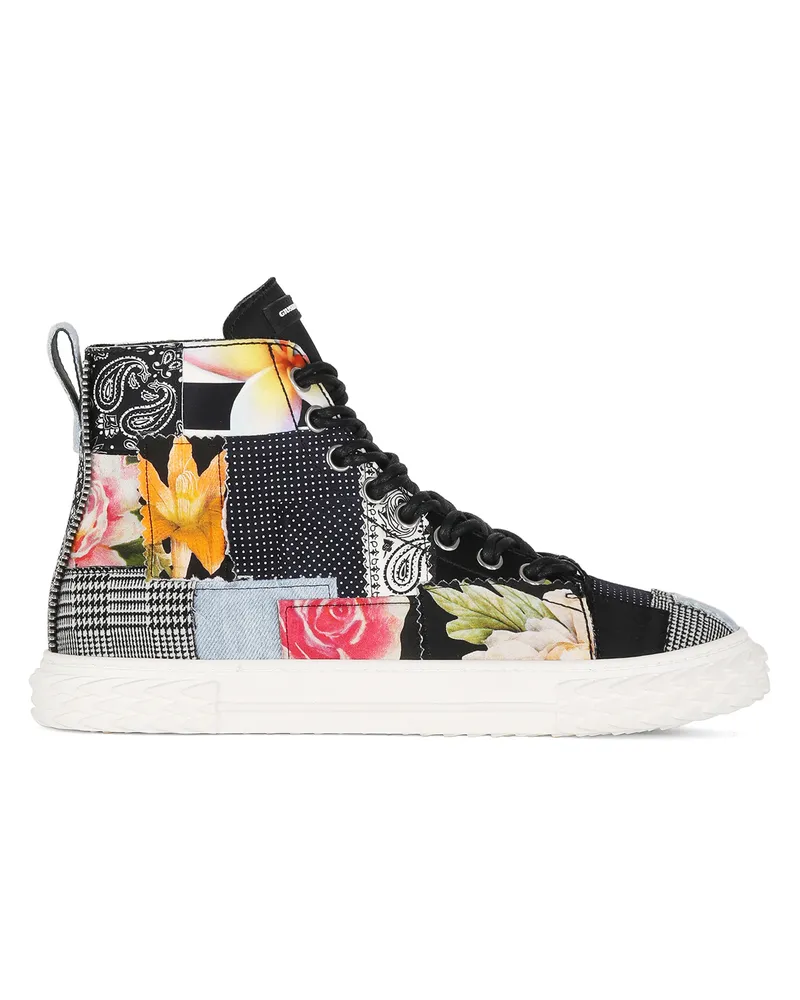 Giuseppe Zanotti BLABBER CRAFT Mid top sneakers Multicolor