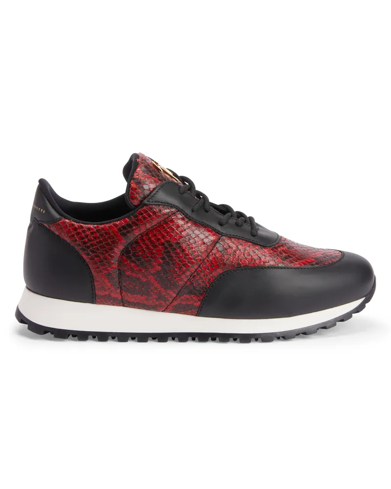 Giuseppe Zanotti JIMI RUNNING Mid top sneakers Black
