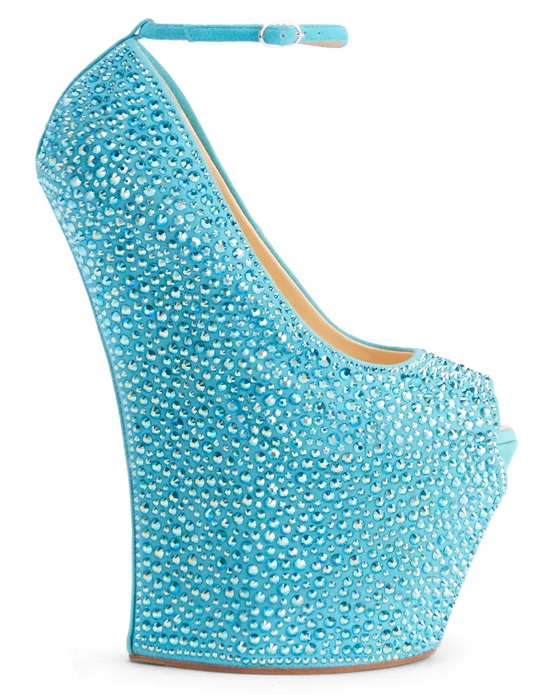 Giuseppe Zanotti GZ MAD Wedges Blue